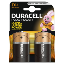 Duracell D Battery 2pc